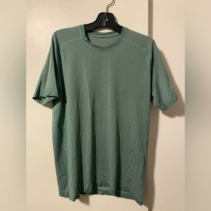 Green lululemon metal vent tech tee